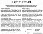 Lorem Ipsum (Lipsum)