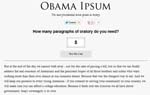 Obama Ipsum