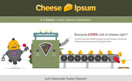 Cheese Ipsum