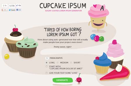 Cupcake Ipsum