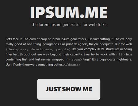 Ipsum.me