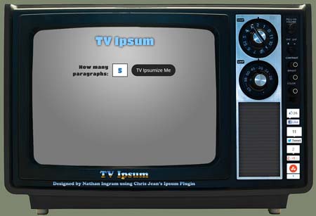 TV Ipsum